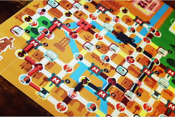 Juego De Mesa Estratégico Get On Board  Adultos