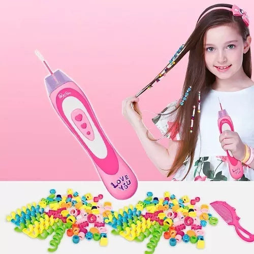 Juego Set  Accesorios Para Peinar Y Diseñar Niñas
