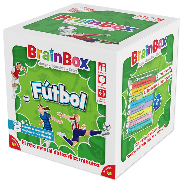 Juego De Mesa Brainbox Futbol Estrategia Para Niños Familia