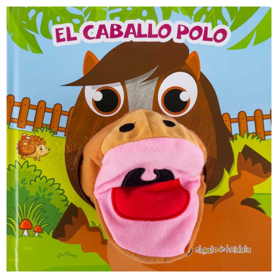 Libros Infantil Con Títere El Caballo Polo Niños