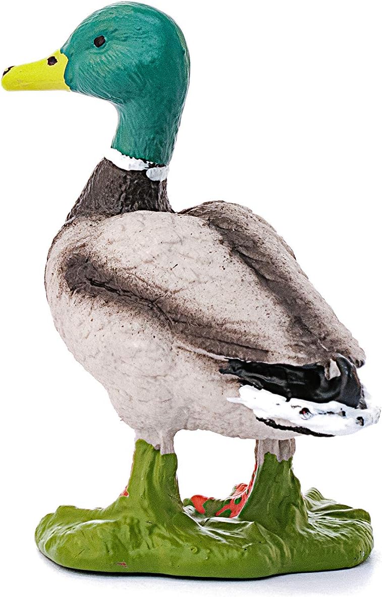 Figura Coleccionable Animales Pato Pintada A Mano