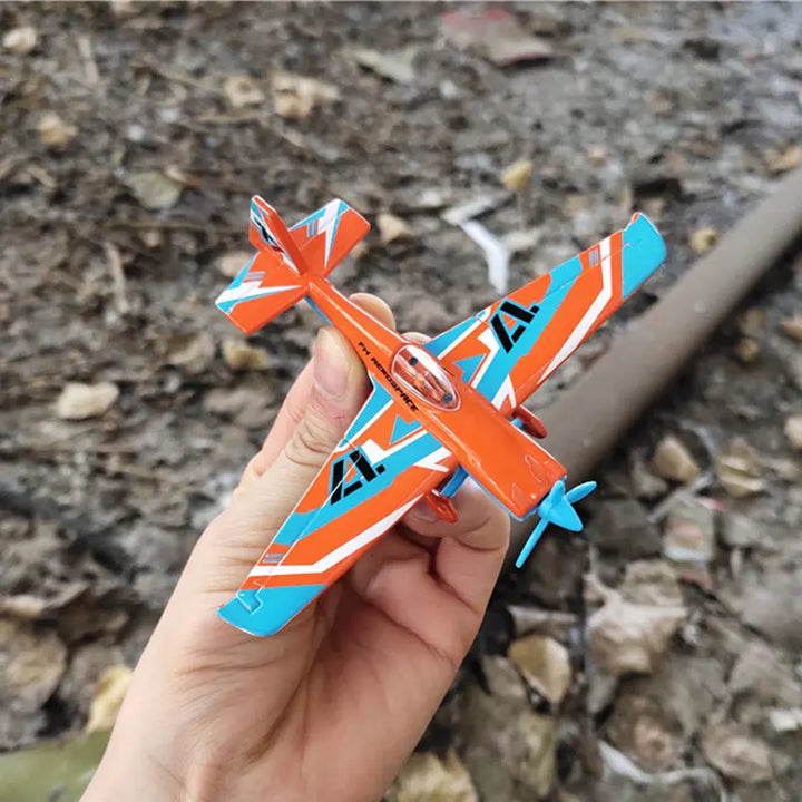 Avión Coleccionable A Escala Air Cutter Naranja Para Niños