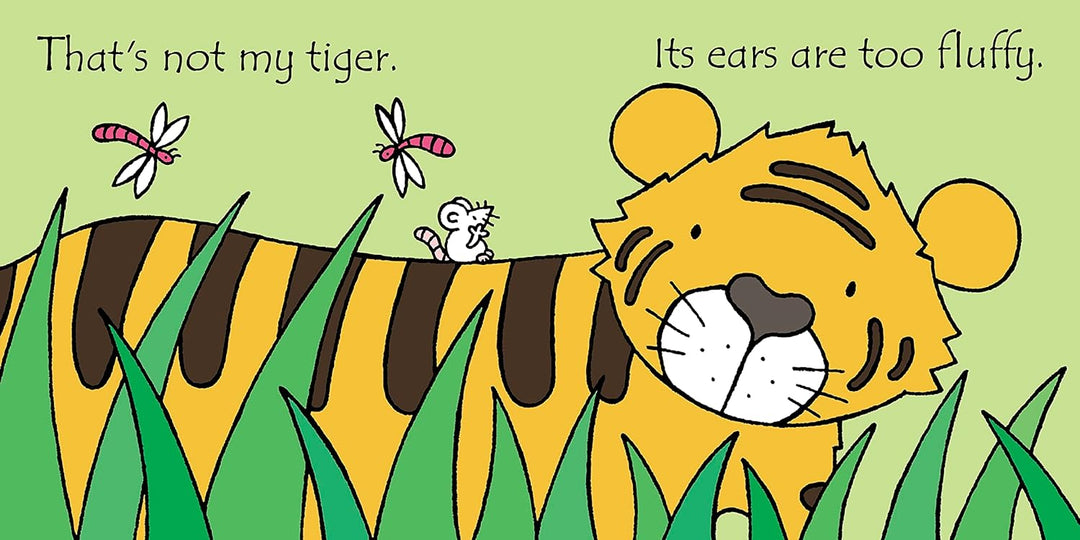 Libro Físico Ilustrado Ese No Es Mi Tigre Para Niños