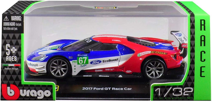 Carro Coleccionable 1/32 Race Ford Gt Race Car