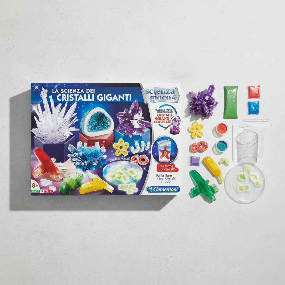 Juego De Experimentos Cristales Gigantes Niños
