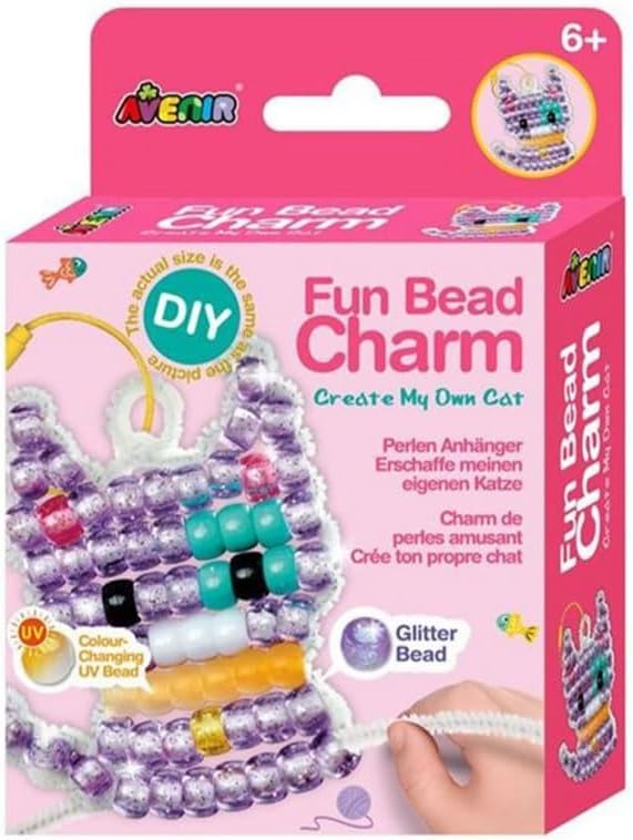 Juego Crea Llavero Gato Para Niños