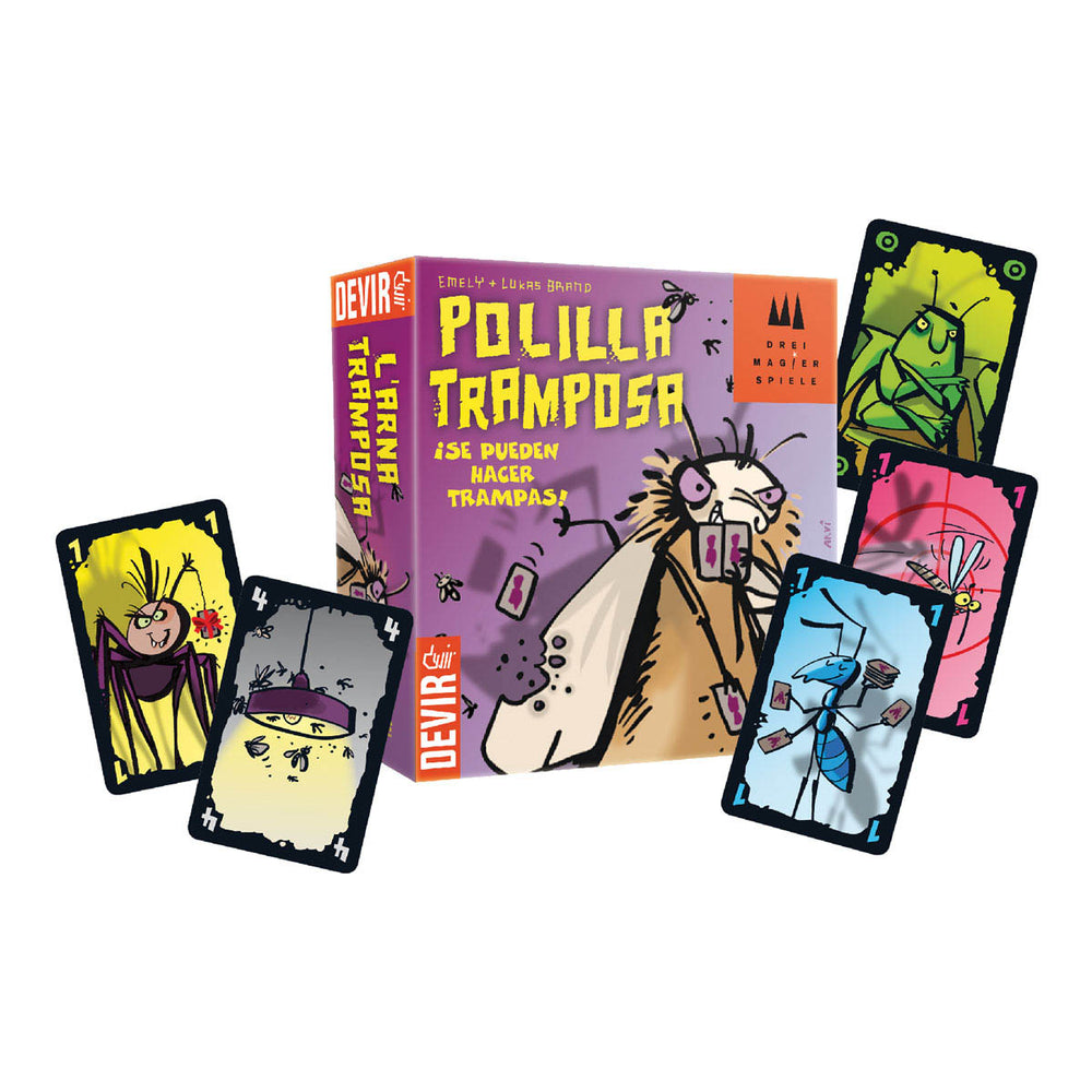 Juego De Mesa Polilla Tramposa niños adultos