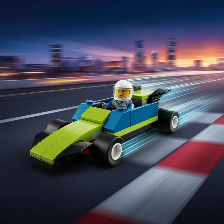 Juego Lego Auto De Carrera 44 Piezas Niños