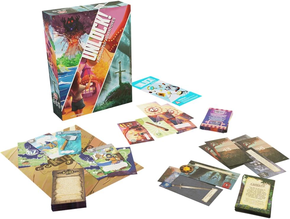 Juegos De Mesa Unlock! Enchanted Adventures Para Niños