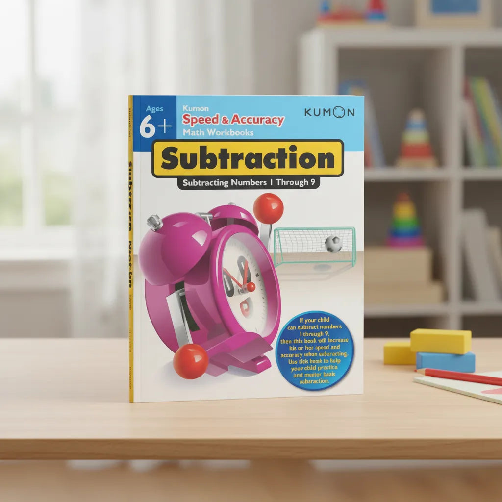 Libro kumon Grow to know substraction Para Niños