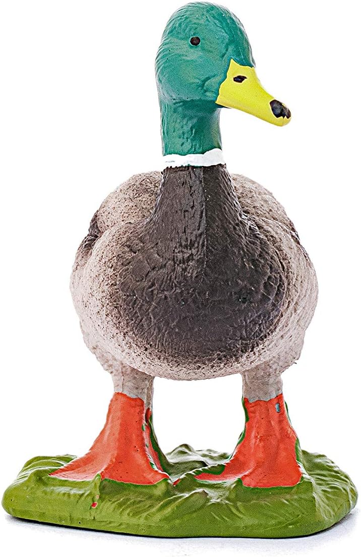 Figura Coleccionable Animales Pato Pintada A Mano