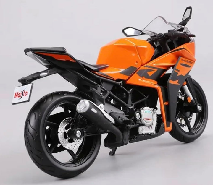 Moto Coleccionable 1:12 Mc Ktm Rc390 Naranja