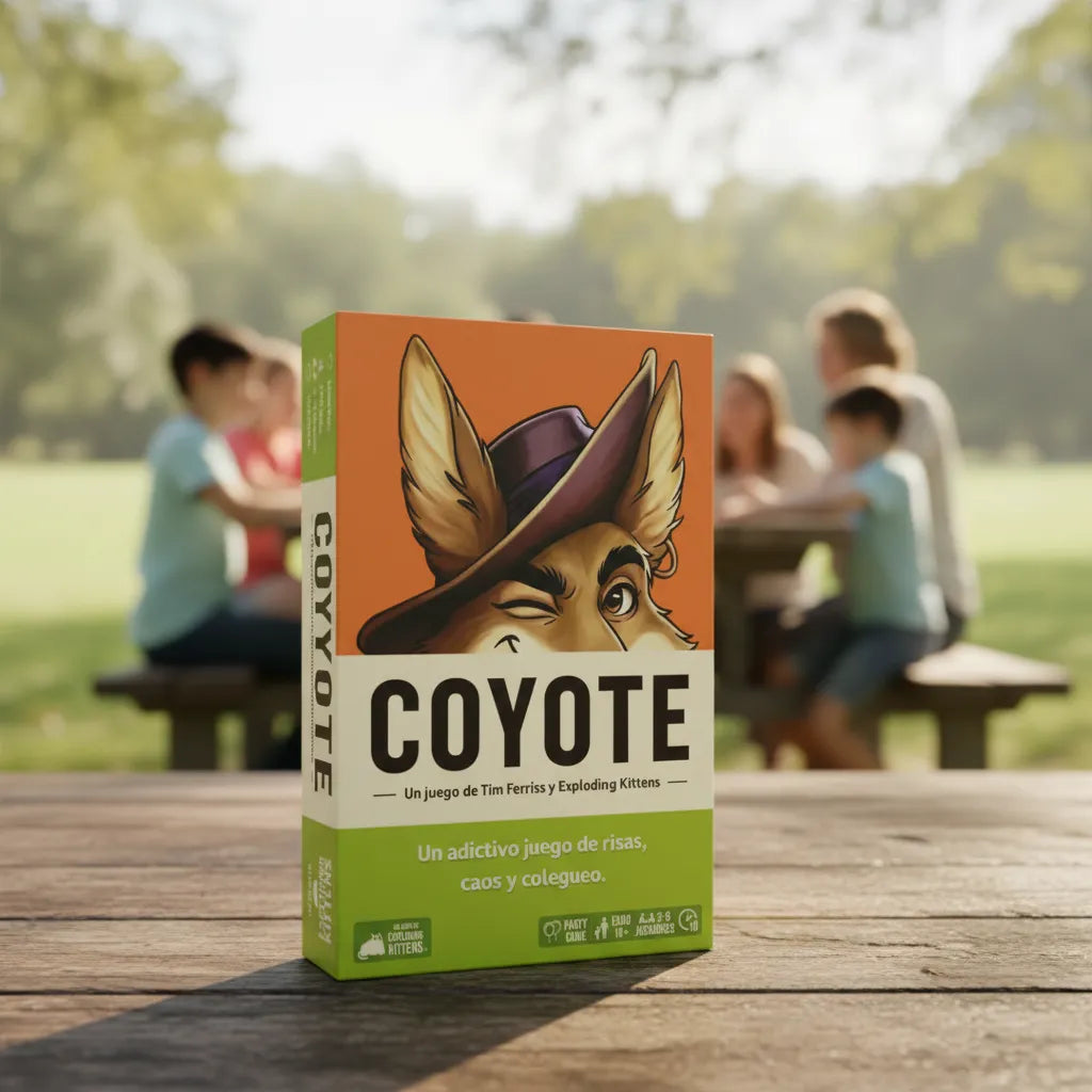 Juego De Mesa Cartas Coyote Estrategia Para Niños Familia