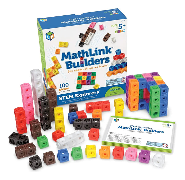 Juego Didáctico Matemático 100 Piezas STEM Para Niños