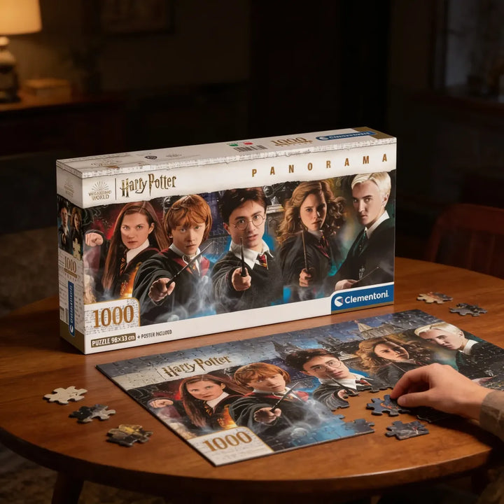 Rompecabezas 1000 Piezas Harry Potter Panorama Clementoni