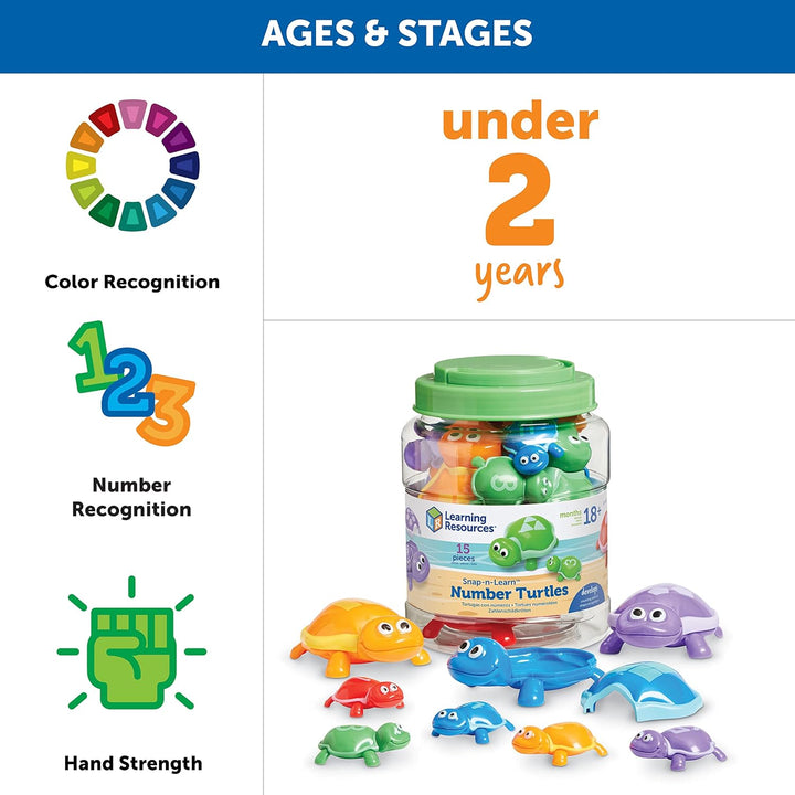 Juego Didáctico Clasificar Con Tortugas Para Niños