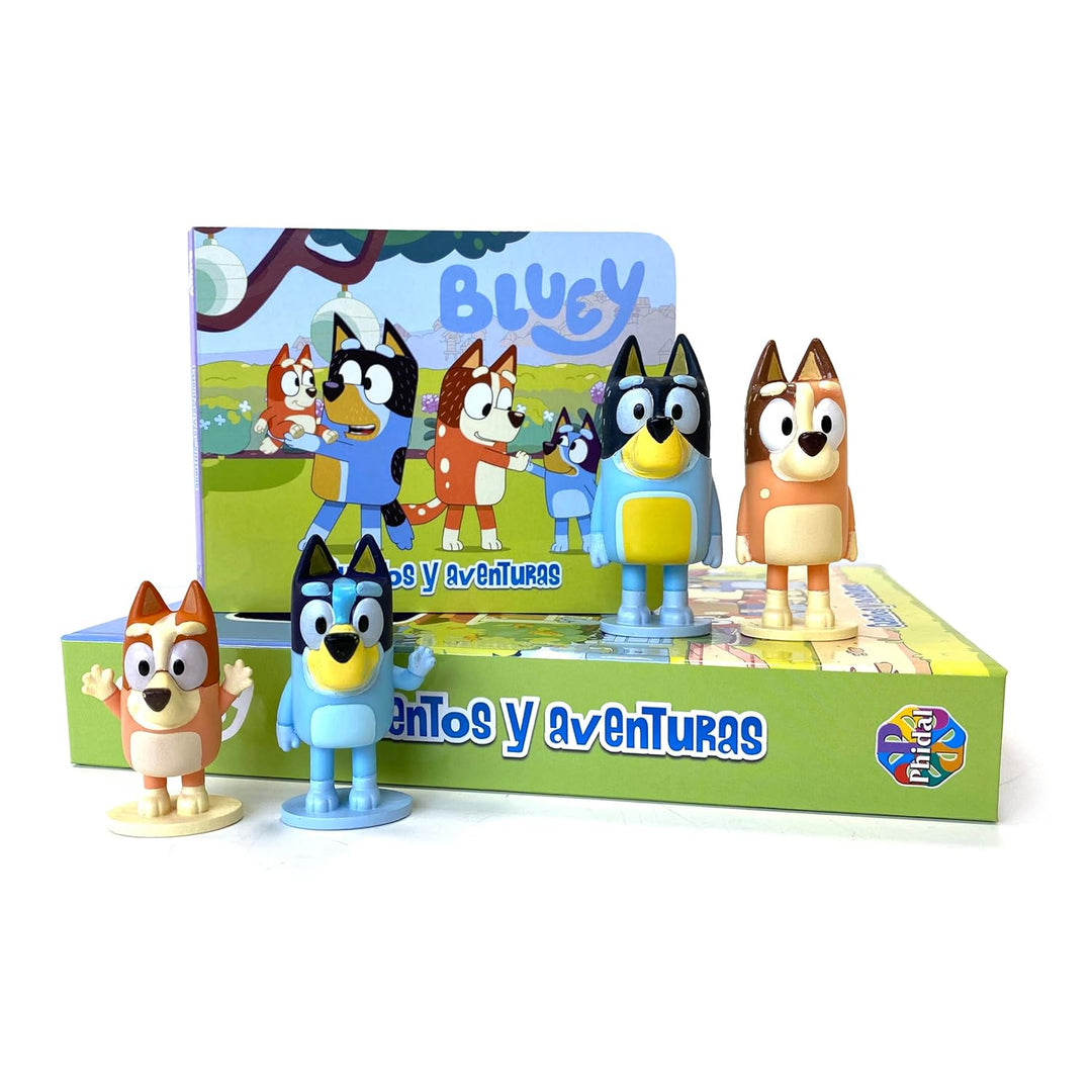 Libro Mini Divertilibros Bluey Y Familia Niños
