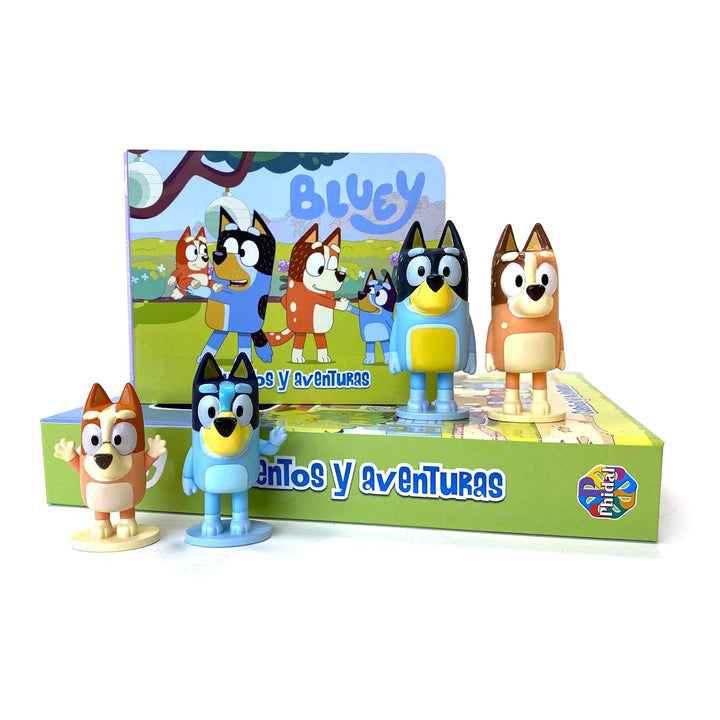 Libro Mini Divertilibros Bluey Y Familia Niños
