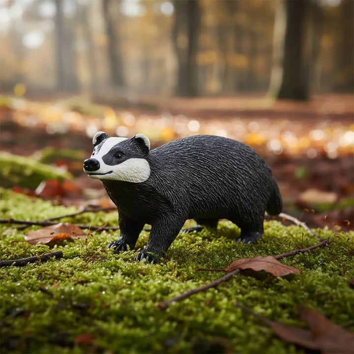 Figuras animales Tejón Pintada A Mano Schleich
