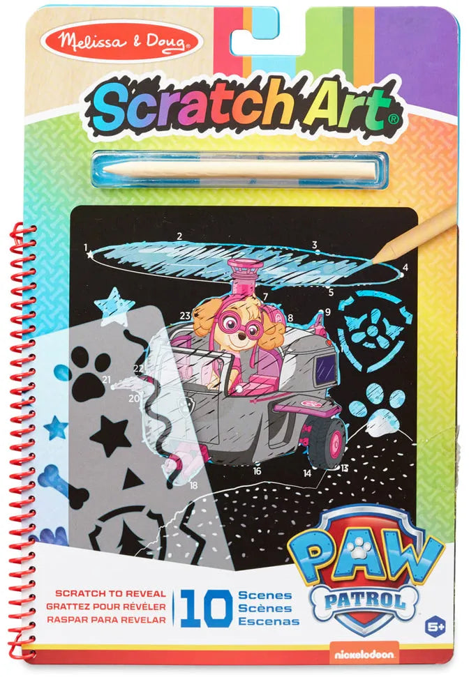 Libro Infantil Para Raspa Aventuras Paw Patrol Niñas