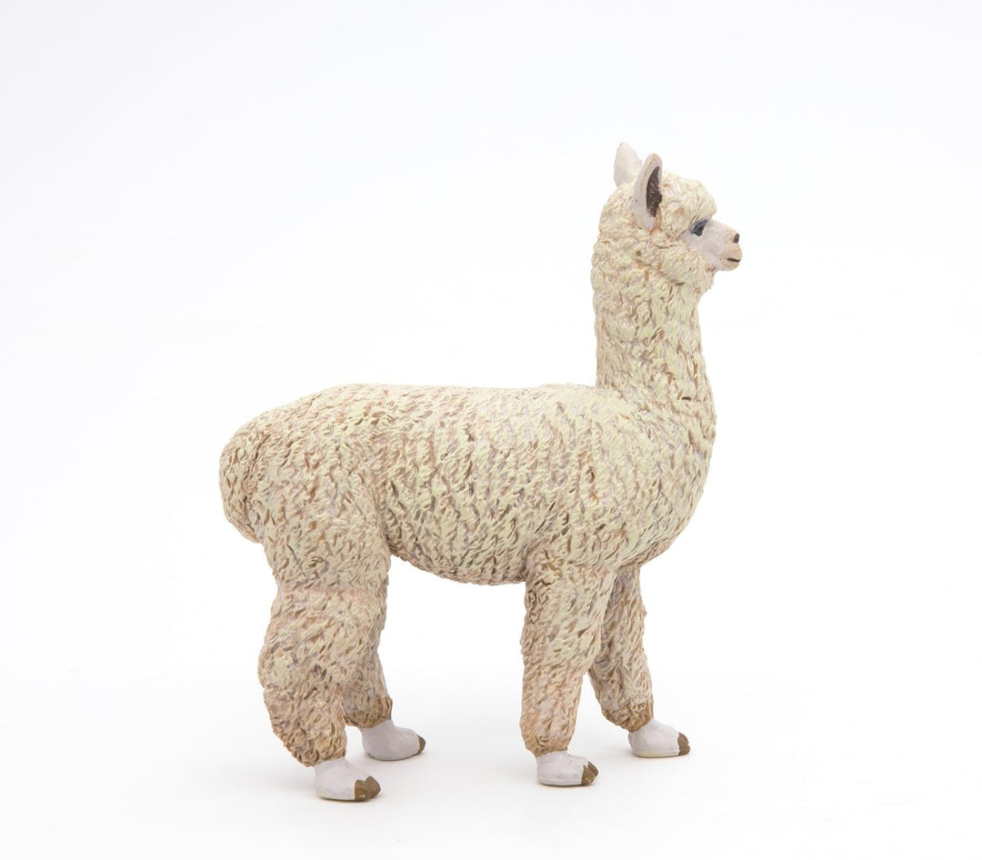 Figura Coleccionable Alpaca Pintada A Mano papo