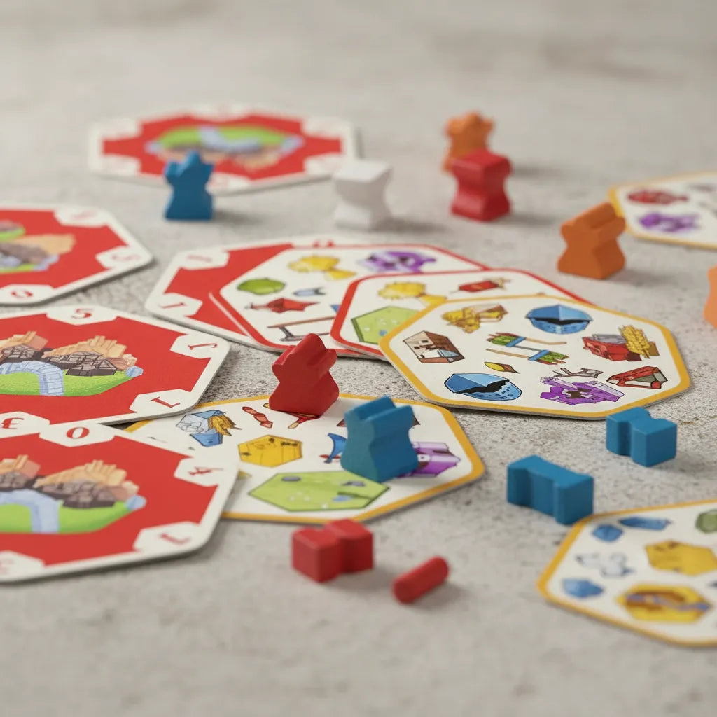 Juego De Mesa Estrategia Dobble Catan Para Adultos