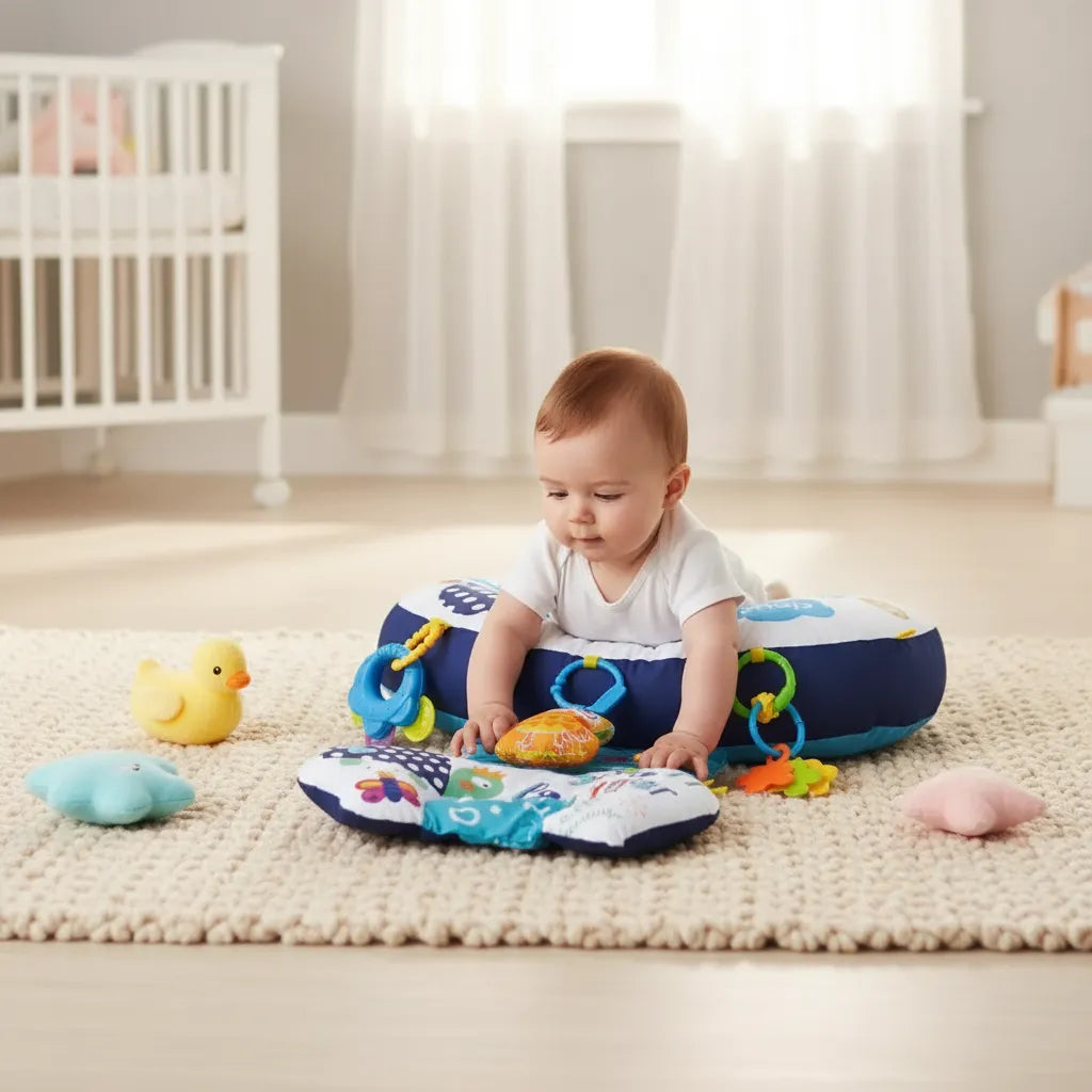 Juego Cojín Multifuncional 5 En 1 Para Bebés