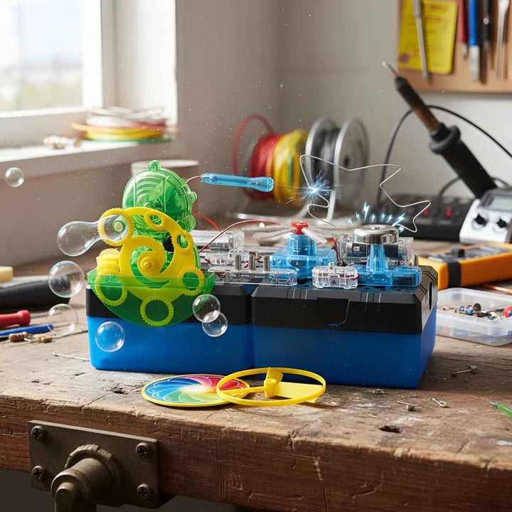 Experimento STEM 14 juegos Ciencia Electrónica