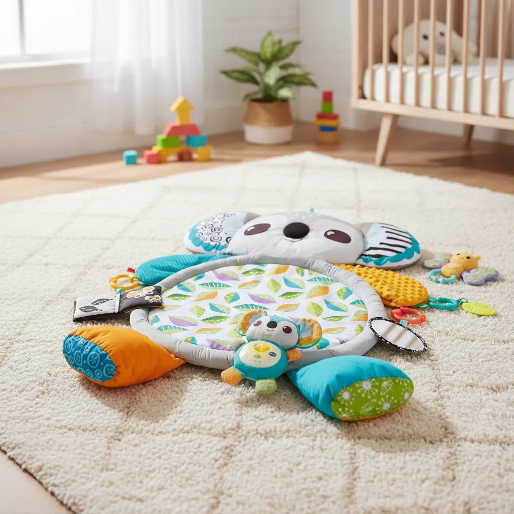Mantita De Juegos Bebé Koala Luces Y Sonidos