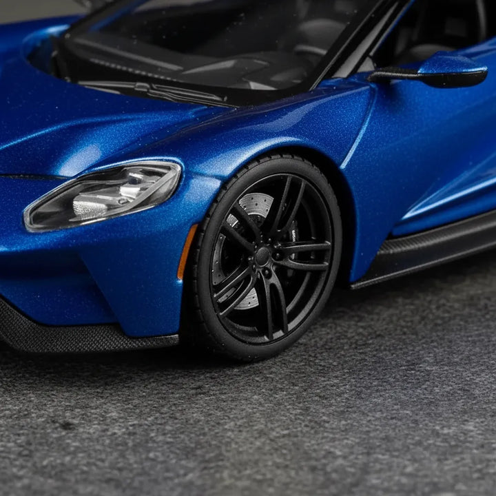 Carro A Escala 1/32 Coleccionable Bburago Ford Ft Azul