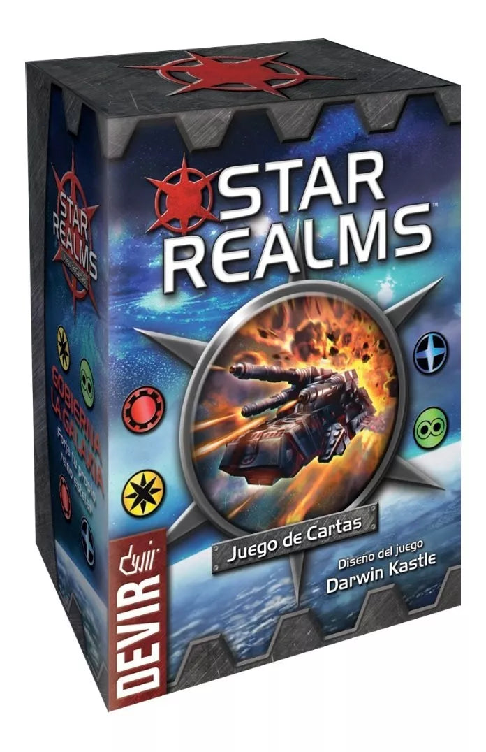 Juego De Mesa Estrategia Star Realms Para Niños