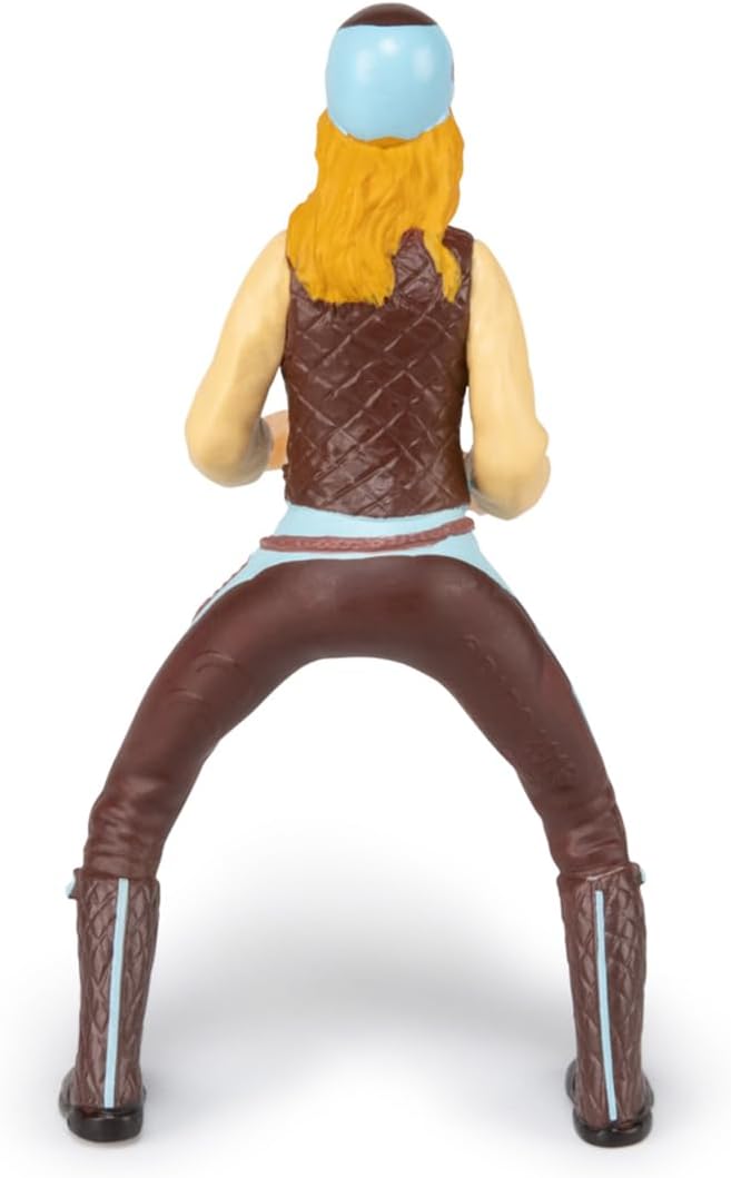 Figura Coleccionable Caballista Pintada A Mano