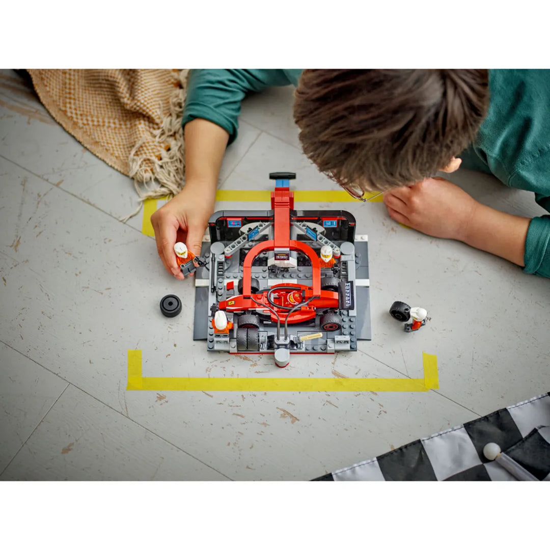 Juguete Lego City F1 Pit Stop Ferrari 322 Piezas Para Niños