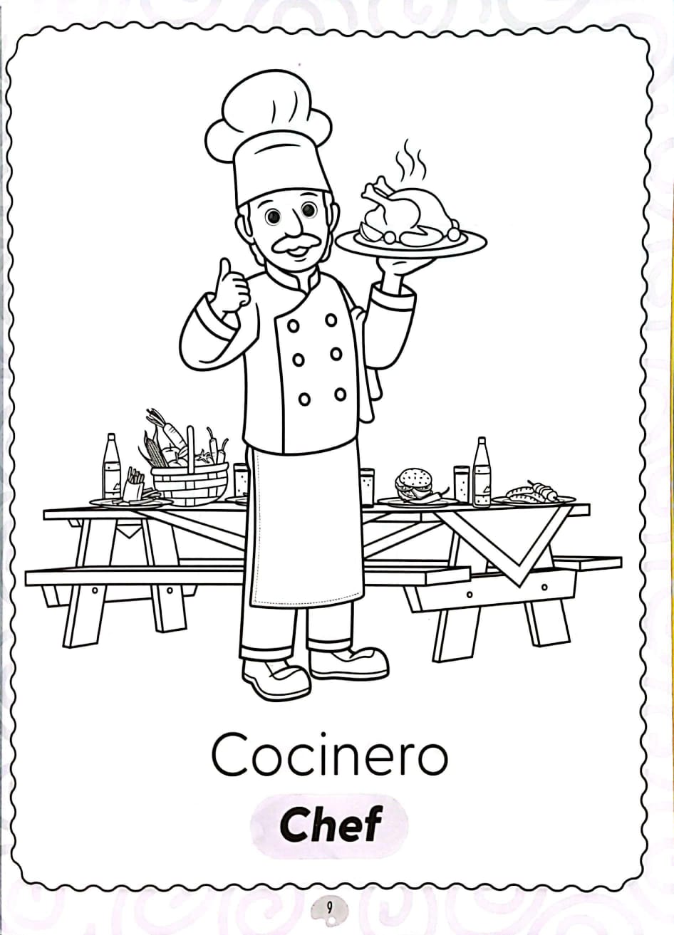 Libro Infantil Mis Primeras Palabras Bilingüe