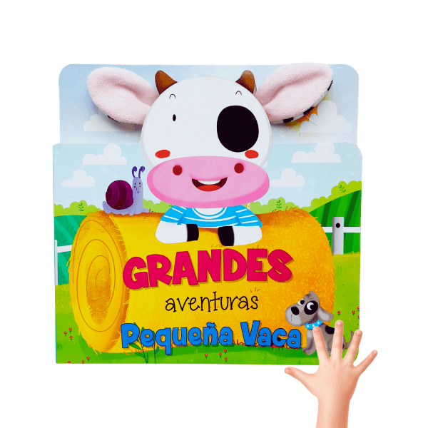 Libro Grandes Aventuras  La Pequeña Vaca Para Niños