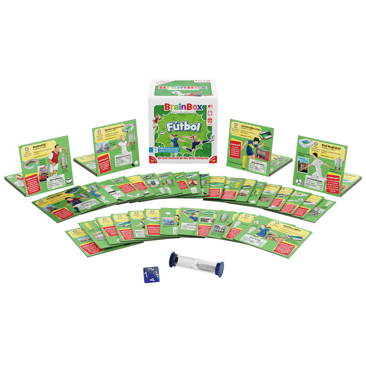 Juego De Mesa Brainbox Futbol Estrategia Para Niños Familia