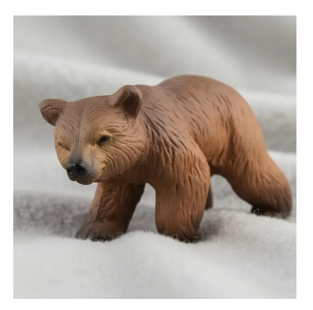 Figura Coleccionable Cría Oso Pirineos Pintada A Mano papo