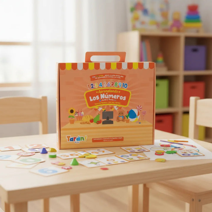 Juego Didáctico Aprendiendo Los Números Para Niños