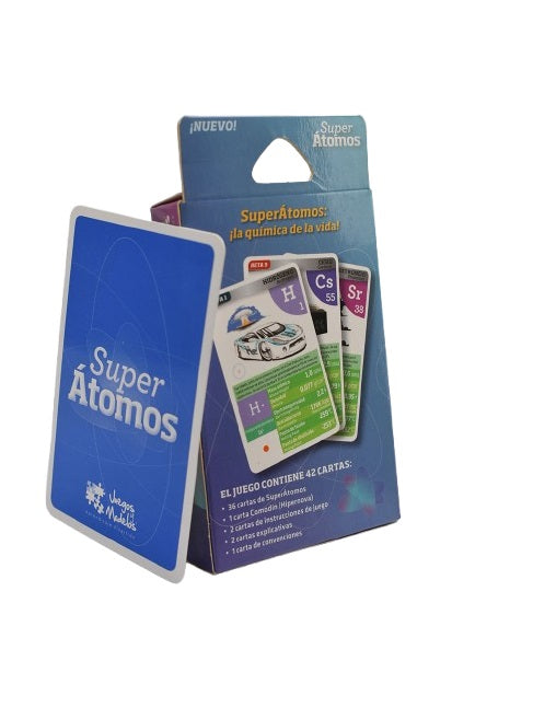 Juegos De Carta Super Átomos para Niños