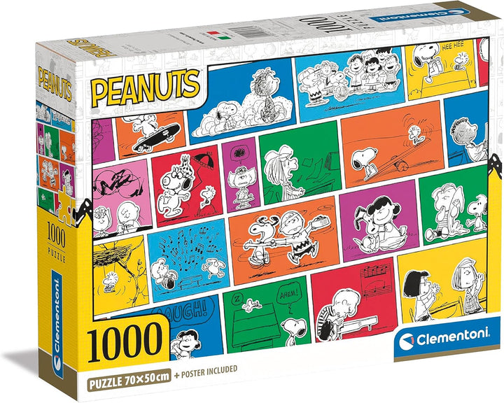 Rompecabezas 1000 Piezas Snoopy Clementoni