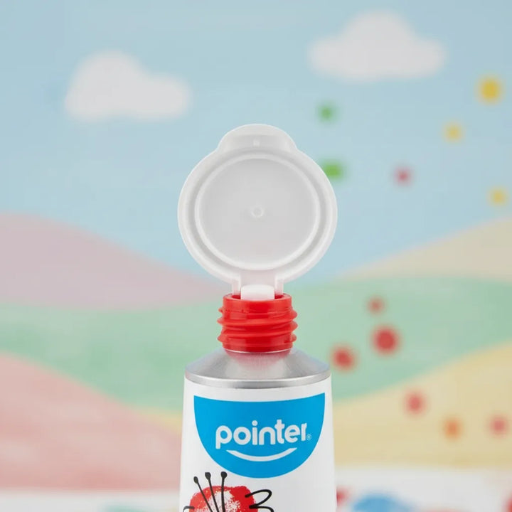 Tempera Lavable Para Dedos