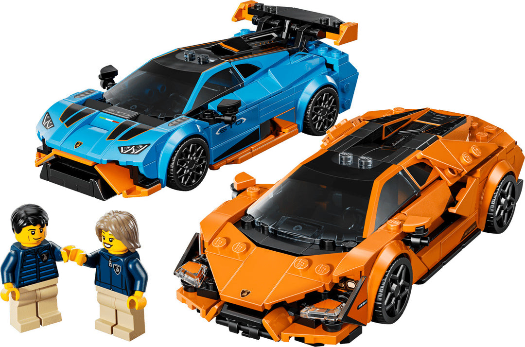 Juego Construcción Lamborghini Revuelto Y Hura Lego Niños