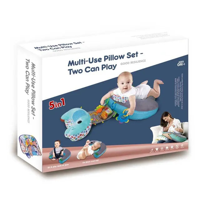 Juego Cojín Multifuncional 5 En 1 Para Bebés