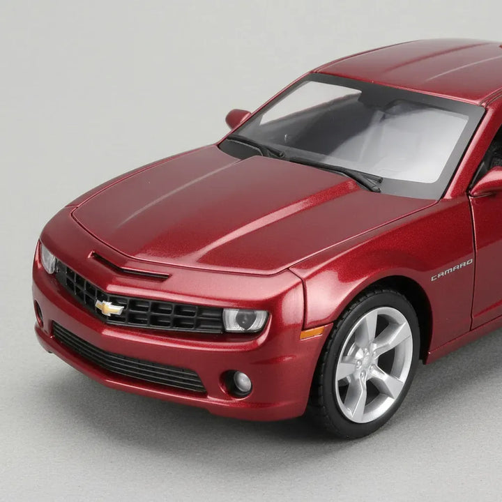 Carro A Escala 1/36 Chevrolet Camaro Maisto Rojo Original