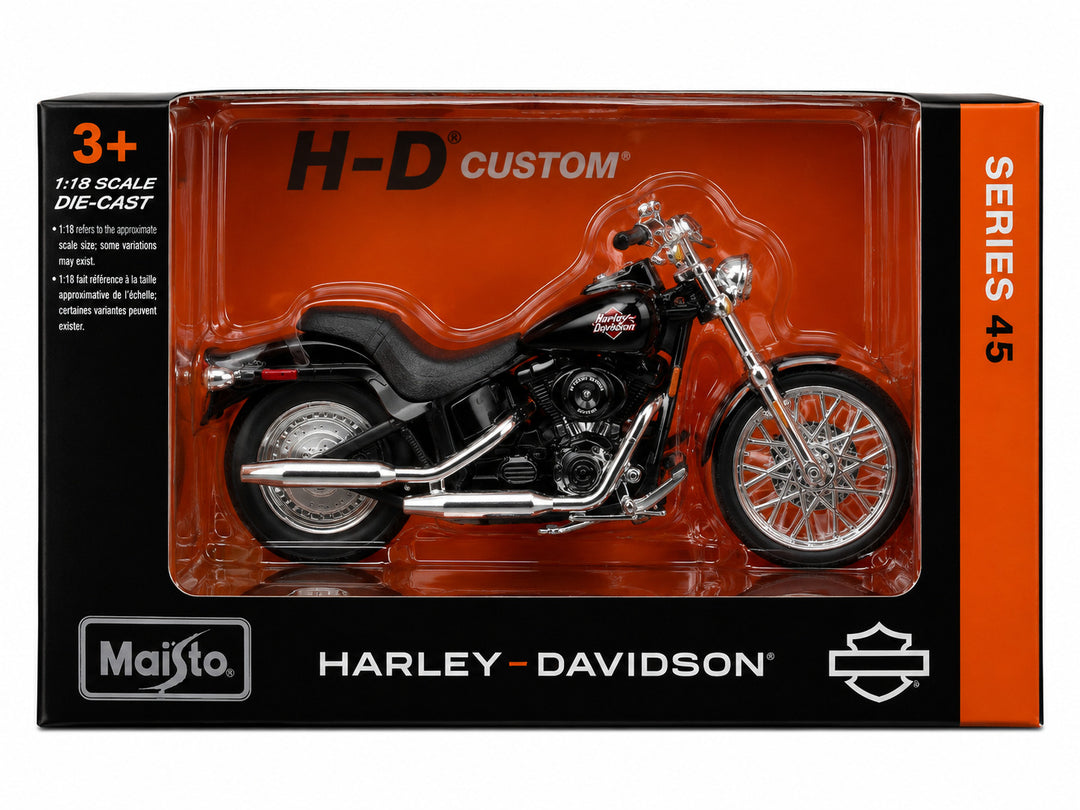 Moto A Escala Harley-davidson 2002 FXSTB Night Train