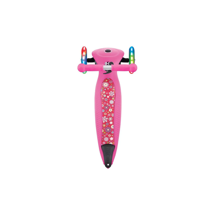 Patineta Con Luces Globber junior rosado Para Niños