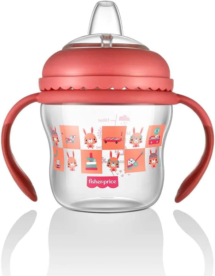 Vaso De Entrenamiento Antiderrame Rosado