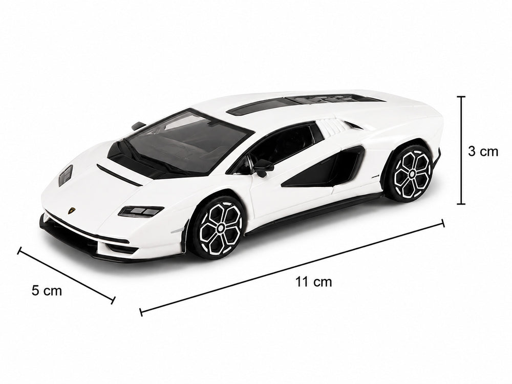 Carro 1:43 Lamborghini Countach Lpi 800 Blanco