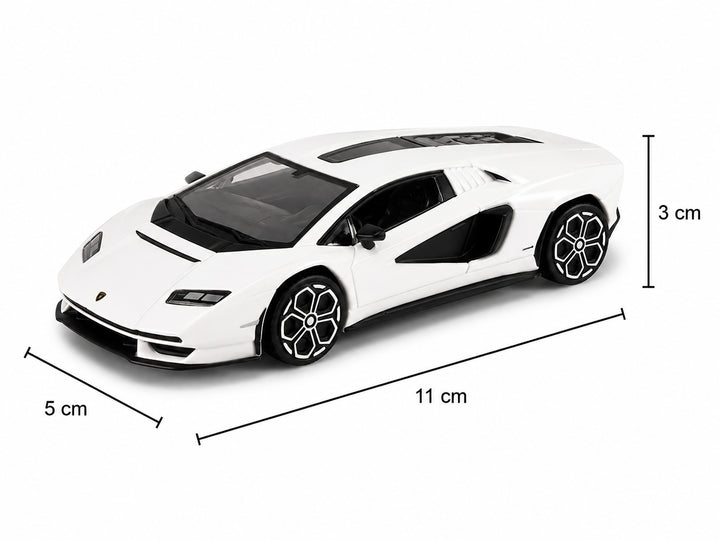 Carro 1:43 Lamborghini Countach Lpi 800 Blanco