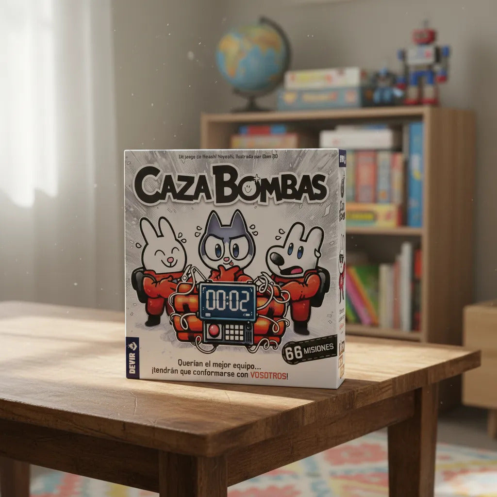 Juego De Mesas Caza Bombas Para Niños Adultos